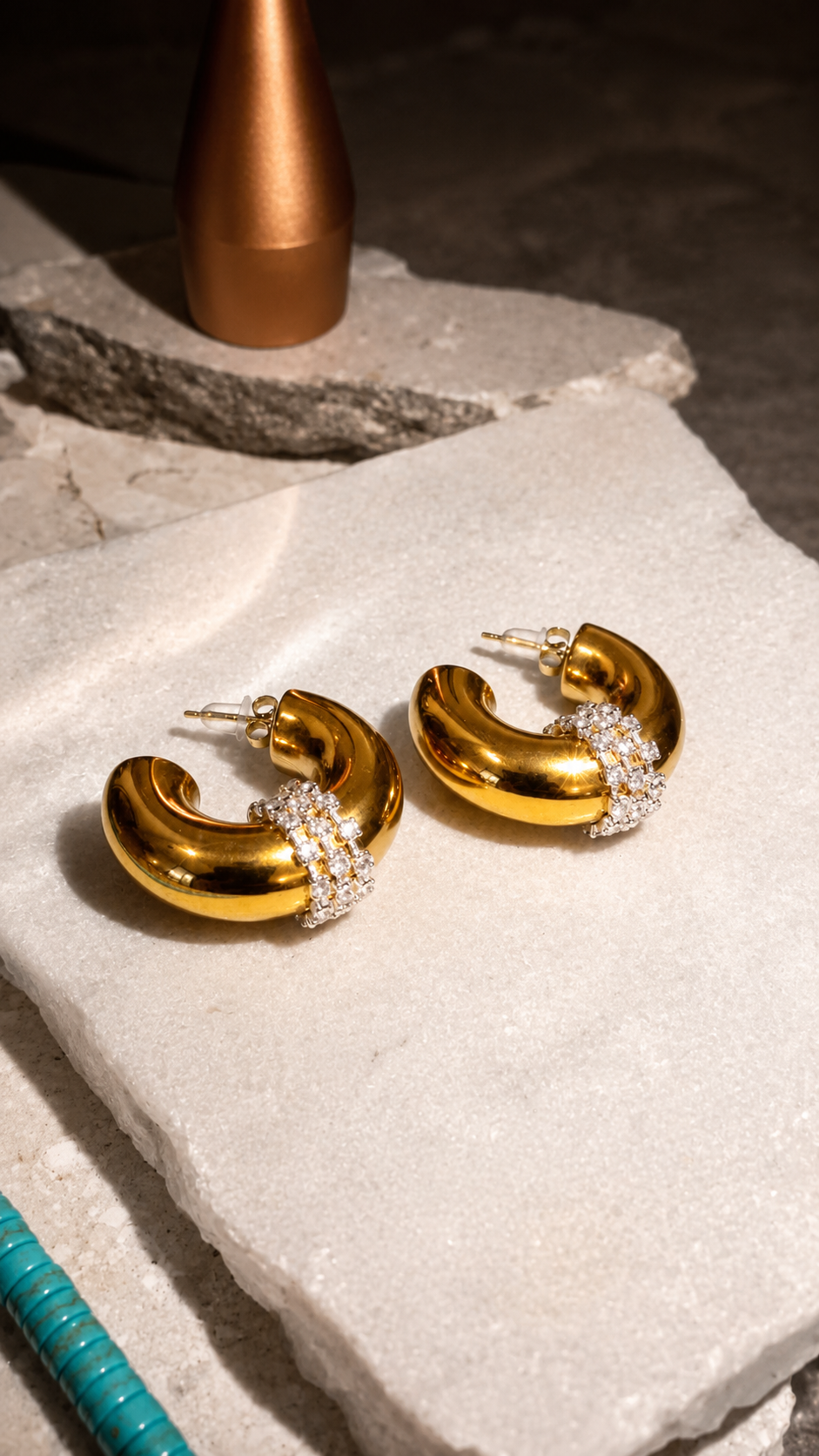 Chubby Glam Hoops