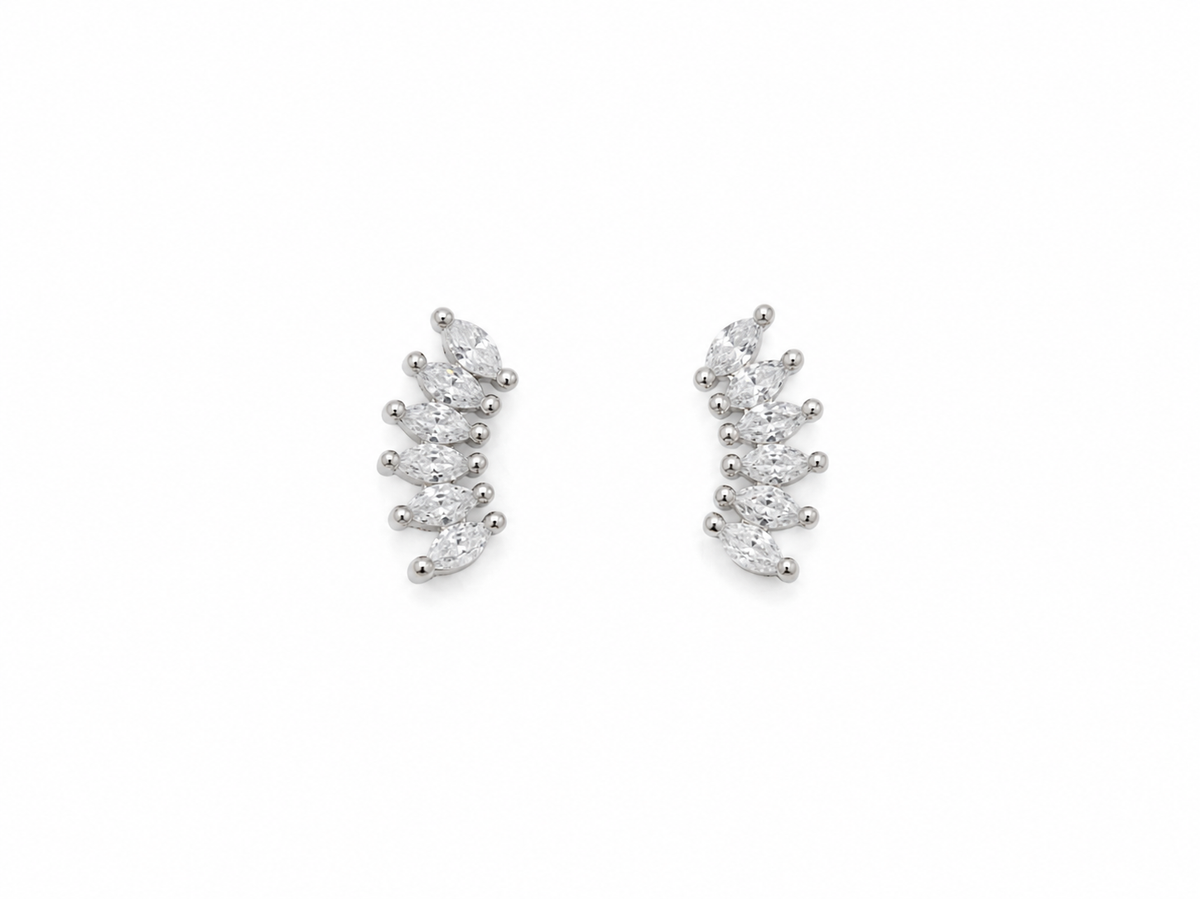 Marquise Ear Climbers