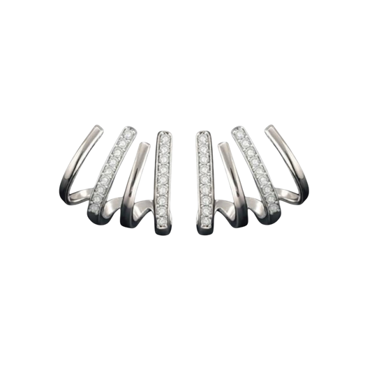 Arc Noir Hoops
