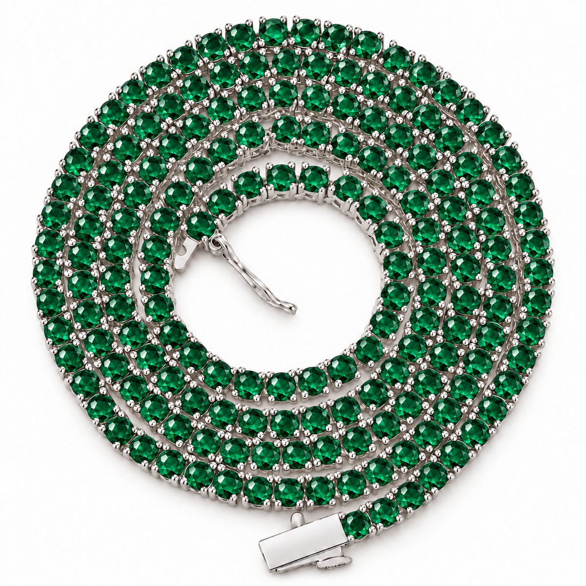 Classic Tennis Necklace by MÄHA & MORENA