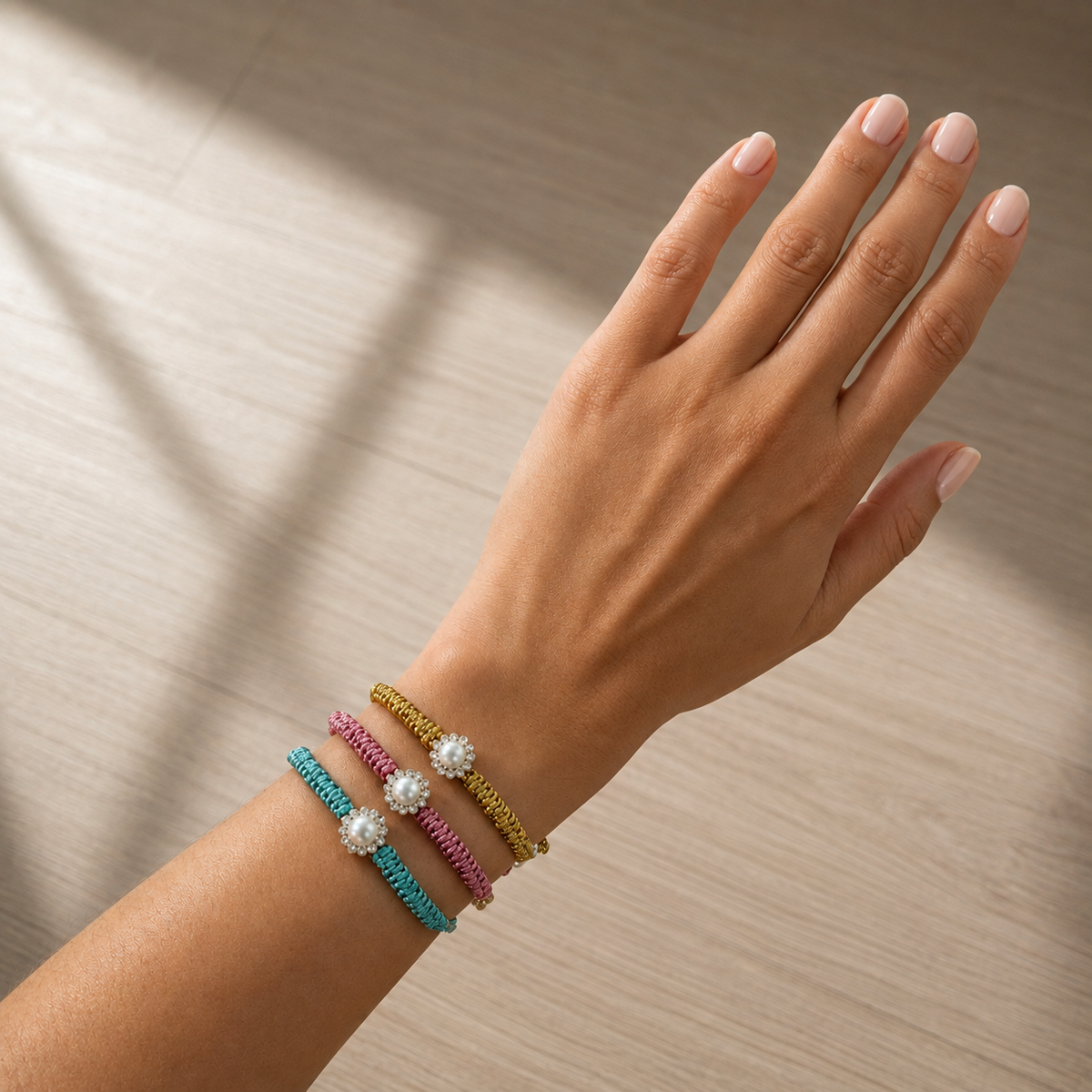 Amuleto Bracelet, hand-woven bracelet by MÄHA & MORENA