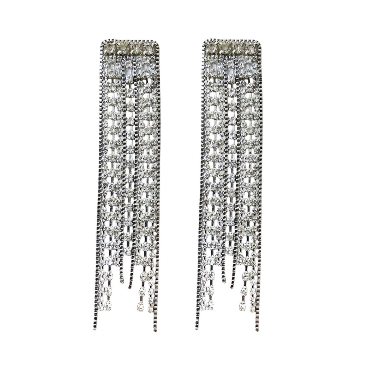 Argent Earrings
