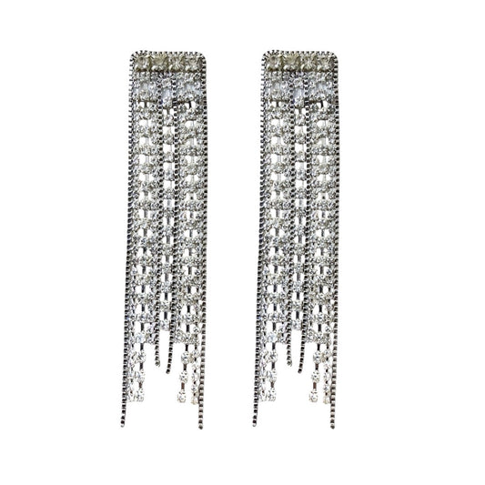 Argent Earrings