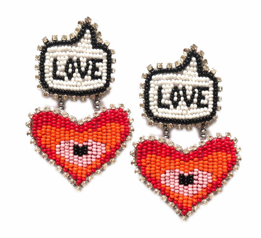 Love Declaration Earrings